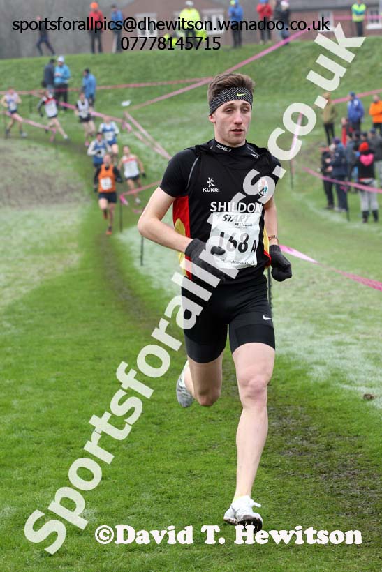 Senior men, Durham Cathedral Cross Country Relays. Photo: David T. Hewitson/Sports for All Pics